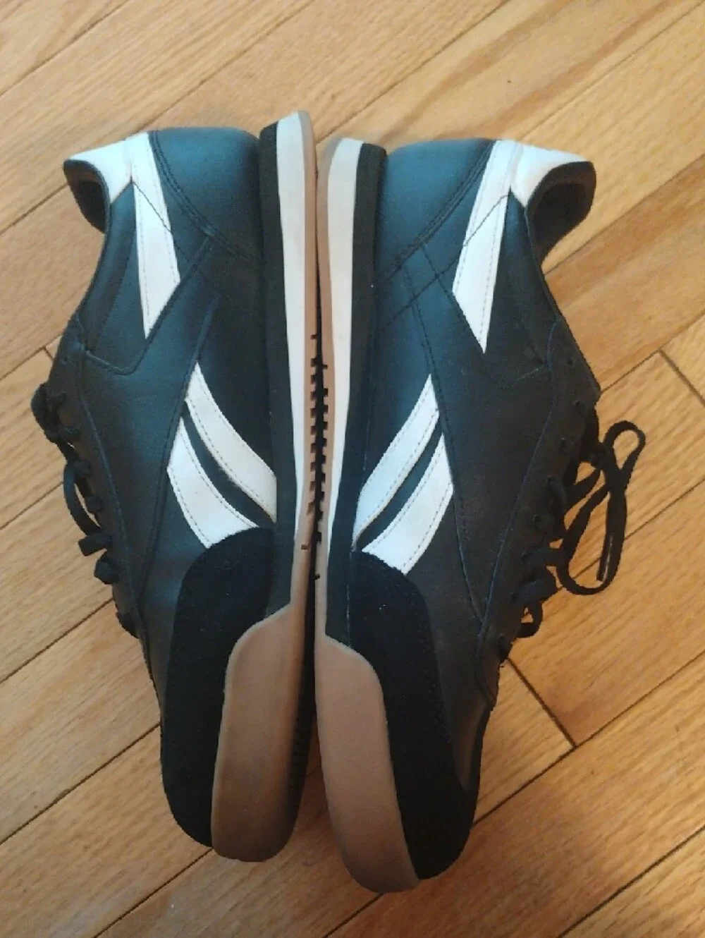 Reebok Campio XT Black and White Men's Athletic Sneakers
